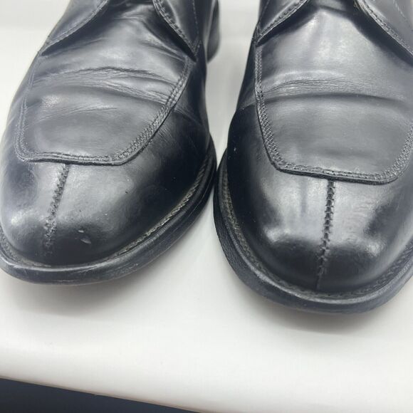 Allen Edmonds Delray Men Size 10.5 B‎ Shoes Black Leather Split Toe Oxford 9564 main image 7